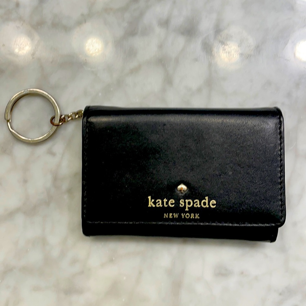 Kate Spade GUC Black Keyring Wallet